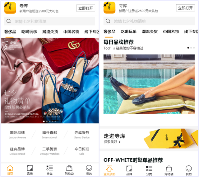 【案例】奢侈品电商崛起，企业云网站带你了解如何打造符合定位的电商型网站 网站建设 建站服务