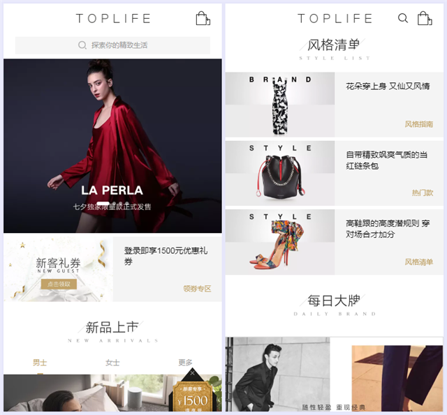 【案例】奢侈品电商崛起，企业云网站带你了解如何打造符合定位的电商型网站 网站建设 建站服务
