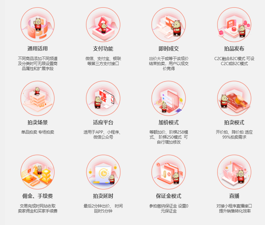 犀牛云拍卖系统，成就创新型的数字化拍卖企业